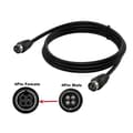 Miniatyrbillede 2 af 5: 4-bens DIN hanstik-kabel 4-bens DIN han-til-han adapterkabel til DVR digitale videooptagere og lydenheder 3m