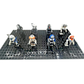 Miniatyrbillede 3 af 5: 8 stk Star Wars minifigur Clone Wars Bad Batch Kaptajn Rex Commander Cody