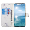 Miniatyrbild 2 av 5: För Samsung Galaxy A35 Läderfodral Case printed Folio Cover Marmor White Style F Samsung Galaxy A35 5G