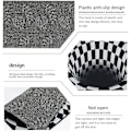 Miniatyrbillede 3 af 5: Dørmåtte, 3D Magisk Ternet Optisk Illusion Dørmåtte Visuel Illusion Tæppe Rektangel Udendørs Indgangsmåtte