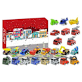 Miniatyrbillede 2 af 5: Adventskalender Biler, traktorer, lastbiler - Julekalender 2024 Multicolor