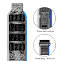 Miniatyrbilde 3 av 5: For Garmin Tactix 7 Pro/Fenix 7X/Fenix 6X Pro 26mm Nylon Watch Band Trail Loop Wrist Strap Grey