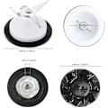 Miniatyrbilde 3 av 5: For Kitchenaid 4-blads blenderblad og blenderkopler med spennerwanan