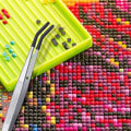 Pikkukuva 5 / 5: 4 kpl set kumikärjellä Pinsetit Pvc-pinnoitetut pinsetit, kumiset hienokärkiset pinsetit Rub