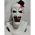 Pikkukuva 6 / 6: Art The Clown Cosplay - Elokuva Terrifier 2 - Puku ja Huppu MEN and Headgear 1 M