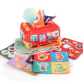 Miniatyrbilde 5 av 5: Montessori babyboks, baby leker, magisk bleieboks, sensoriske utviklingsleker for babyer Animals 11 Paper
