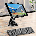 Miniatyrbillede 5 af 5: Bilstablet iPad Holder Mount, Suckerholder til Tablet til Bilruden, Instrumentbrættet, Bordet, Køkkenvæggen Kompatibel med de fleste 7-10 tommer Tablets