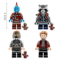 Miniatyrbillede 3 af 5: 9 stk. Guardians Of The Galaxy Minifigurer Byggeklodser Legetøj Gaver