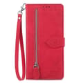 Motorola Moto G85 Nahkainen Puhelinkotelo Red