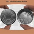 Miniatyrbilde 4 av 5: Dusjskjermerstatning kompatibel med E61 espressogruppehode kaffemaskin, kaffemaskin kokende hode filter dusjfilter Silver