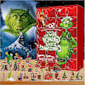 Miniatyrbillede 1 af 5: 2023 Julekalender med 24 søde tegneserie-nissefigurer, 24 dages julekalender, julekalender med nedtælling til jul til børn