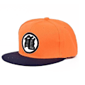 Miniatyrbillede 3 af 4: Anime Dragonball Justerbar Hiphop Snapback Cap Hat Black