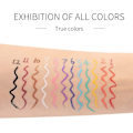 Pikkukuva 4 / 5: 12 kpl Matte Rainbow Colorful Neste Eyeliner Set, 12 väriä Pehmeä ja Hyper Sharp Brush Eyeliner, Vedenpitävä High Pigmented Eyeliner set
