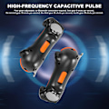 Miniatyrbilde 5 av 5: Seks finger for iPad Pubg Controller Kapasitans Justerbar Mobil Spill Trigger L1r1 Knapp Gamepad