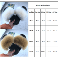 Miniatyrbillede 6 af 6: Kvinder Komfortable Fluffy Faux Fur Flat Sliders Slippers Sandaler Black 37