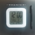 Miniatyrbild 3 av 5: Stitch LED digital väckarklocka - Ministorlek, 8 cm, 3 tum, 7 färger ändras, temperatur, perfekt för barnens sovrum(14)