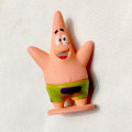 Miniatyrbilde 3 av 5: 6 stk/sett Svampebob Firkant Mini Figur Leker Ornament Modell Dukker Kake Toppers Dekorasjon Fest Favor Rekvisita Gaver