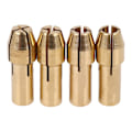 Miniatyrbillede 1 af 5: 4 stk. Multi Tool Collet Nut Kit Sæt til 0.8/ 1.6/ 2.35/ 3.2MM