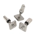 Miniatyrbild 5 av 5: 3 Surfboard Longboard Sliding Fin Screw & Fin Plate Replacement Kit för Stand Up Paddle Body Board