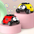 Miniatyrbild 4 av 5: Söta nyckelpigor/bläckfisk Automatisk Bubble Maker Uppladdningsbar Bärbar Bubble Maker Leksak För Barn Pojke Flicka Red ladybug