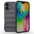 Kompatibel med iPhone 16 Plus-deksel Robust TPU Støtsikkert Mobiltelefondeksel DarkGrey