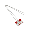 Miniatyrbillede 4 af 5: Firkantet vedhæng halskæde Choker Chain Metal Slank-skyggefuld Charm Clavicle Chain