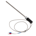 Miniatyrbild 3 av 5: M12 Sond Typ Termoelement K Typ Rostfritt stål Temperatursensor Temperaturprob1m