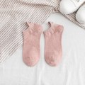 Miniatyrbillede 5 af 5: Wabjtam 10 par broderede tegneseriestrømper Casual sjove bådstrømper Ankel lavt udskårne sokker