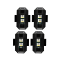 Miniatyrbild 1 av 5: 4 st 7 färger Drone Strobe Light USB Led Anti-kollision Bike Tail Drone Nattfluga Mini Signal Blinkande varningsljus