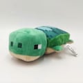 Miniatyrbillede 1 af 5: Minecraft Skelet Plush Dukke Fyldt Legetøj Ultra Blød Dukke Fødselsdagsgave Til Børn 18cm Turtle