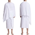 Miniatyrbillede 5 af 5: Ihram Ehram Ahram For Mænd Til Hajj Og Umrah - 2 Håndklæder