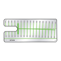 Miniatyrbilde 1 av 5: Golf Putting Alignment Speil Trening Treningshjelp Undervisningsutstyr Speil Pose Corrector For O