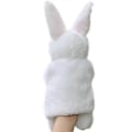Miniatyrbild 2 av 5: Djur Handdocka Plyschleksak Handdocka Berättande Dockor Leksak Handskdockor Tidig Utbildning Pedagogiska Leksaker Barnpresenter White Bunny