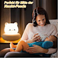 Miniatyrbillede 4 af 5: Børnenatlampe, LED Natlampe, Babyværelse Dekoration, Sengelampe, Dæmpbar Touch USB Børnelampe