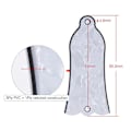 Miniatyrbilde 5 av 5: 2-hulls Bellformet Truss Rod Dekkplate Scroll Plate for LP SG Flying V ES Gitar 3 Farger å Velge Mellom