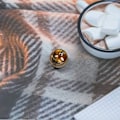 Miniatyrbillede 4 af 5: Tippe Top Metal Flip Over Top Rustfrit Stål Spinning Top Legetøj Gave, Golden