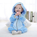 Miniatyrbild 2 av 5: Unisex Baby Djurdräkt Vinter Höst Flanell Huva Cosplay Jumpsuit Stitch 70