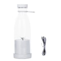 Miniatyrbild 2 av 5: 380ml Elektrisk Juicer Fruktmixer Flaska Milkshake Maker Med 6 Blad, Usb Laddningsbar