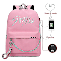 Pikkukuva 1 / 5: Stray Kids USB-reppu, korealainen tyyli, Felix-kirjakassi, reppu kouluun, pojille, tytöille, faneille, lahjakassi, Mochila_Newway 3
