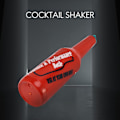 Miniatyrbillede 5 af 5: Flair Bartender Bartending Practice Bar Pub Bottle Wine Shaker - Rød