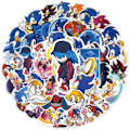Pikkukuva 4 / 4: 50 kappaletta Sonic Stickers / Stickers xixl 2-Pack