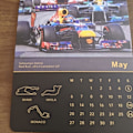 Pikkukuva 5 / 5: Formula 1 -kalenteri vuoden 2024 autofaneille