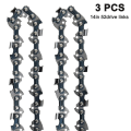 Miniatyrbillede 1 af 4: 3-delt sæt Universal Logging Motorsavskæder 3/8 Lp Pitch Semi-chisel 14 inch 52drive links