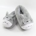 Miniatyrbild 2 av 4: Totoro Vintertofflor Roliga Unisex Vuxna Inomhus Stoppade Plyschskor EU35-42