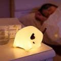 Miniatyrbillede 1 af 5: Ko Silikone Eye Soveværelse Sygepleje Lampe Søde Ornamenter Usb Opladning