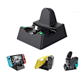 Pikkukuva 1 / 4: 3-in-1 lataustelakka yhteensopiva Switch/OLED Joyconien kanssa, latausasema Pro-ohjaimelle