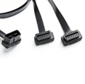 OBD II OBD2 Splitter 16-stifts Förlängningskabel Adapter