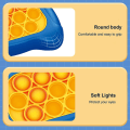 Pikkukuva 2 / 5: Pop Push It -peliohjain Bubble Sensory Fidget Toy Electronic Whack Console Yellow