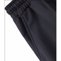 Pikkukuva 3 / 5: Miesten urheilulliset rennot neljän vuodenajan pitkät levenevät housut slim fit -mallia joustavalla kiristysnyörillisellä vyötäröllä, yksiväriset Black XXL