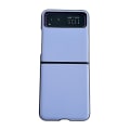 Miniatyrbillede 1 af 4: Læder tekstur telefontaske til Motorola Razr 40 Blue